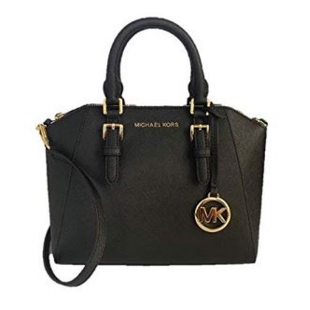 Michael Kors Ciara Medium Saffiano Leather Messenger